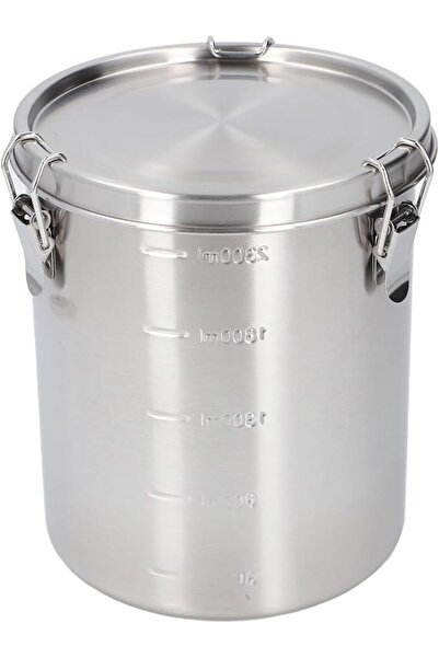 Gernie Pet Food Storage Container, Stainless Steel Airtight Canister Leakage ...