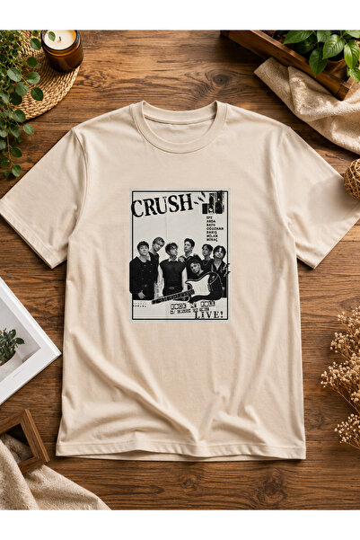 NUATEX Tricou unisex cu croială normală CRUSH, cu design special, imprimat, d...