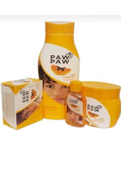 Paw Paw مجموعة العناية الشخصية باو باو 4 قطع