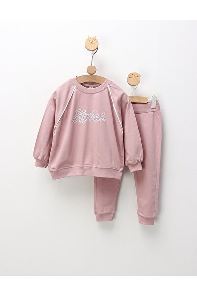 MiniKids Compleu Stylish, roz-pudra