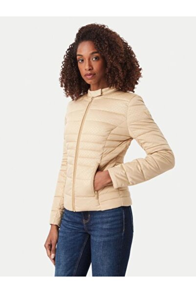 Guess Beige Women's Quilted Jacket