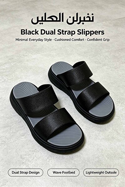 NajdEva Shop Men's Leather Slippers Local Production - Ultra-Light Soft Sole ...