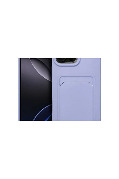 Apple Θήκη καρτών για iPhone 16 Pro Max Βιολετί