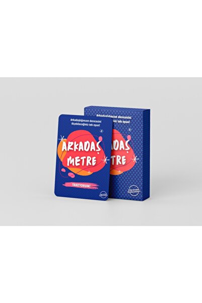 ÖğrenmeTasarımları Arkadaş Metre Kart Oyunu