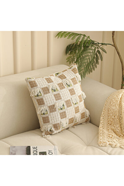 Cannon Decorative Cushion, Polyester Jacquard, 45 x 45 cm, Design TH-SMJ3616-2A