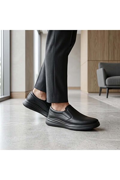 FOREX 2735-3 Full Orthopedic Leather Inside and Outside Men's Shoes