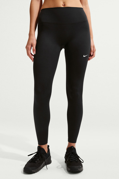 Nike One Dri-FIT IO0579-410 Kadın Tayt Spor Tayt Siyah