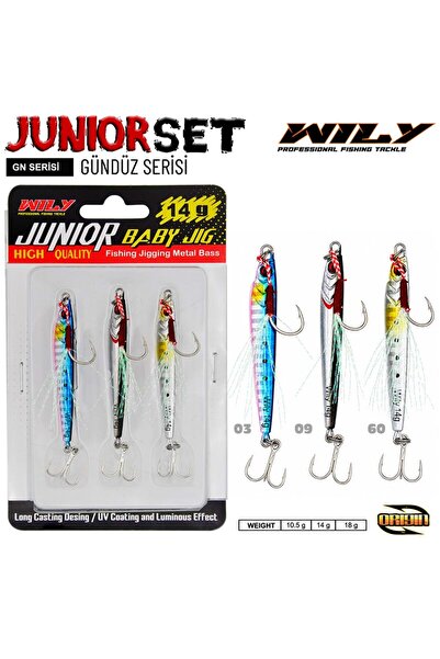 Wily Junior Jig Gündüz Serisi 3lü set - 10.5G