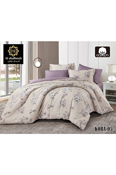 Generic Brand Kora Double-Sided Brushed Bedspread 100% Cotton Size 150*200 - ...