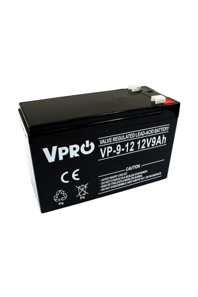 Blu power Σταθερή μπαταρία 12V 9 Ah AGM PRO VRLA