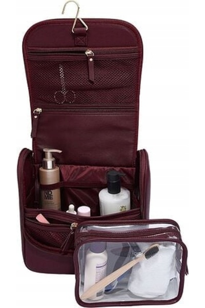 STACKERS Trusă cosmetică suspendabilă de călătorie (bordo) Clasic