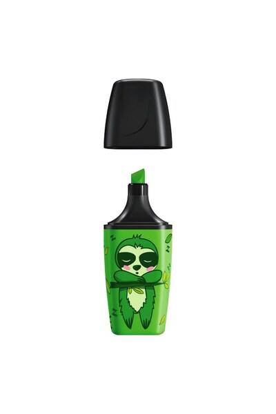 Stabilo B O S S Mini Animal Vibes Highlighter Green