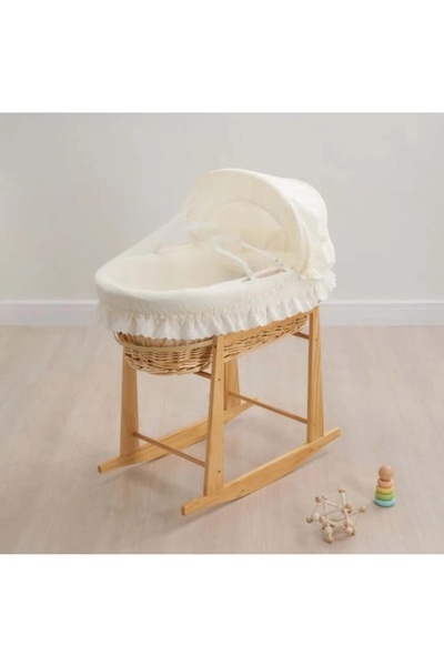 ZEE STAR Newborn baby crib | Moses basket (with stable base)