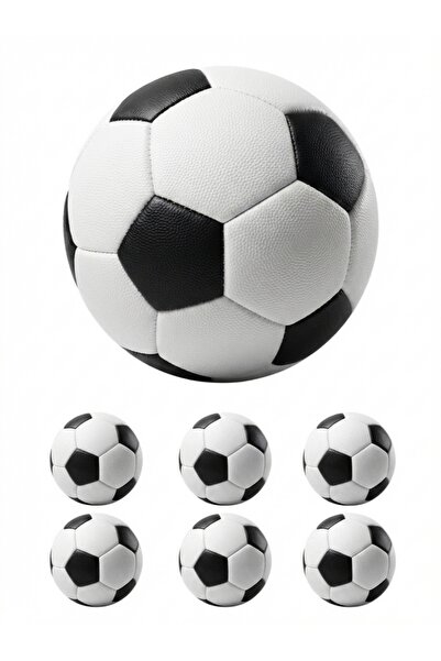telaşe memuru Siyah Beyaz Taraftar Futbol Topu Pasta Süsü - Yenilebilir Pasta...