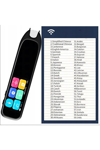 NO BRAND TRADUCĂTOR ELECTRONIC TRANSLATOR 132 DE LIMBI SCANNER DE TEXT ȘI VOC...