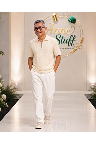 ANNESTUFF PREMIUM KNITTED POLO SHIRT