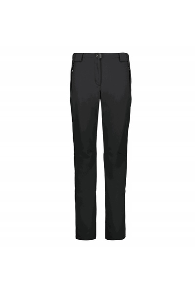 CMP Pantaloni softshell de damă Long 3A00486 negri 36