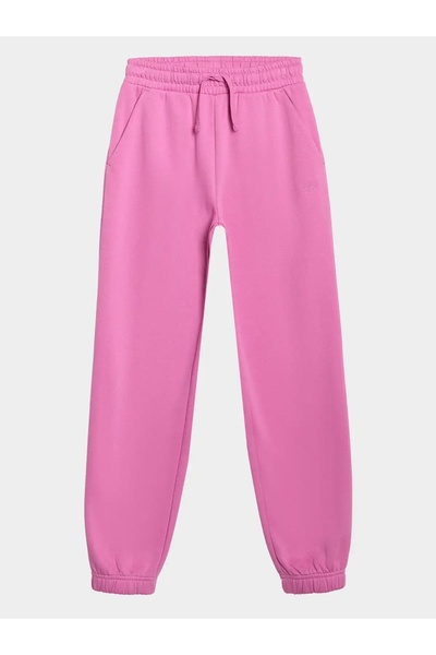 4F pantaloni de trening pentru fete 4FJWAW25TTROF1249