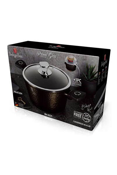 Berlinger Haus Vas tradițional cu capac 2.5L Colecția Primal Gloss BH-6571