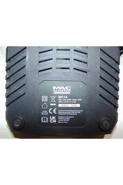 NO BRAND Încărcător MacAllister SOLO MFC18 pentru bateria MacAllister SOLO