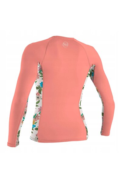 NO BRAND Tricou cu mâneci lungi pentru înot, pentru femei, O'Neill Side Print...