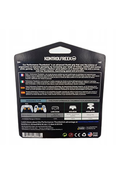 NO BRAND KontrolFreek FPS VORTEX mânere din cauciuc pentru controler PS4