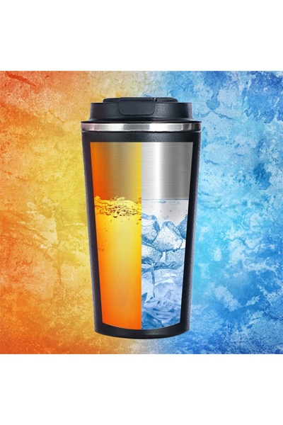 NO BRAND Cana termică termos 510 ml, ecran LCD, cafea, ceai, inteligent