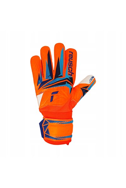 Reusch Mănuși de portar pentru copii Attrakt Grip Junior, portocalii