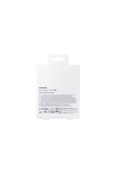 Samsung SSD portabil T7 1TB albastru