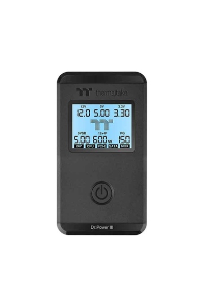 THERMALTAKE Dr.Power III ATX12V v3.1 Tester de surse de alimentare LCD Diagno...