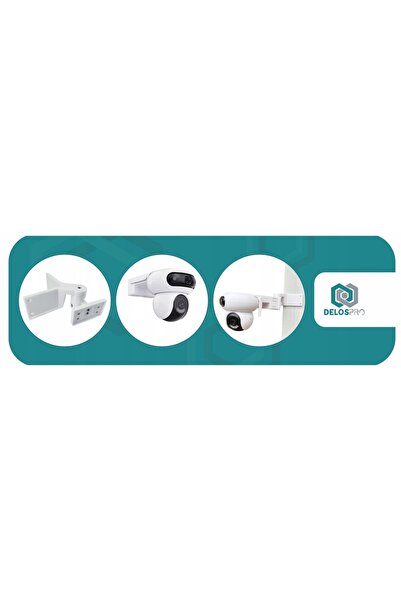 NO BRAND Suport de colț mobil cu 2 planuri pentru CAMERA EZVIZ HB90 Dual 2K+ ...