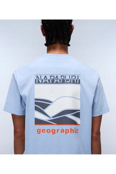 NO BRAND Napapijri S-Sovana soft chambr I83 M tricou bărbătesc