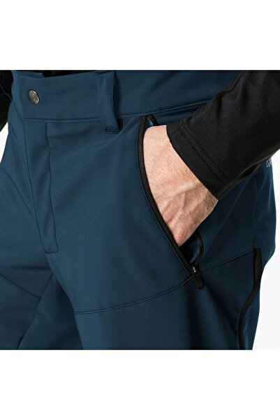 NO BRAND Pantaloni softshell bărbați VAUDE larice IV dark sea uni 48