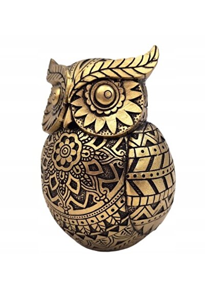 NO BRAND Figurină Bufniță - simbol al înțelepciunii - decorațiune 13,6cm