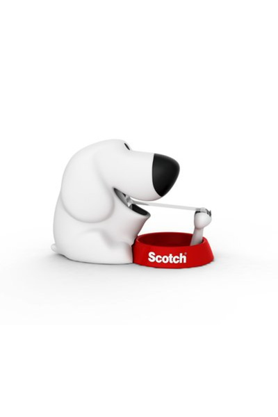 Scotch Dispenser bandă adezivă PIES + Bandă magică 19mmx8.89m set