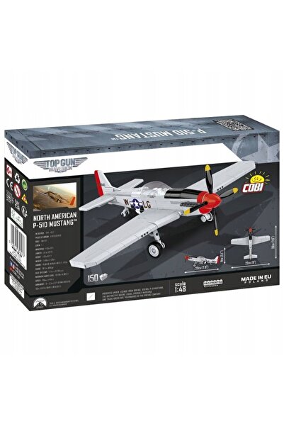 COBI 5847 P-51D Mustang TOP GUN: Maverick: Blocuri de construcție avion de luptă
