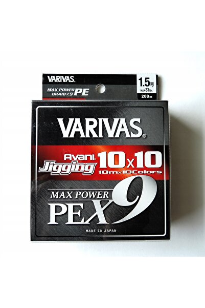 NO BRAND Varivas Avani Jigging 10x10 Max Power PE x9 / Fir împletit PE. 1.5 /...