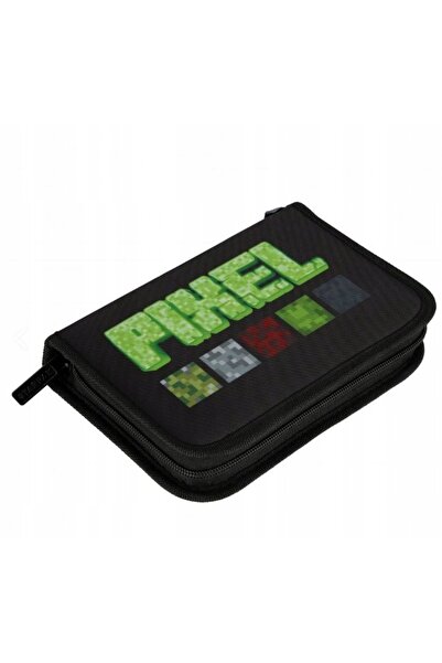 Starpak PIXEL trusă școlară cu clapetă dublă pentru băieți x4