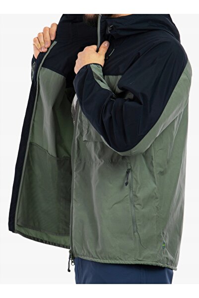 Fjällräven Jachetă Fjallraven High Coast Wind Jacket – verde patinată/bleu ma...
