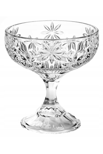 NO BRAND Salaterka cristal Boemia Perseus 15cm cu picior