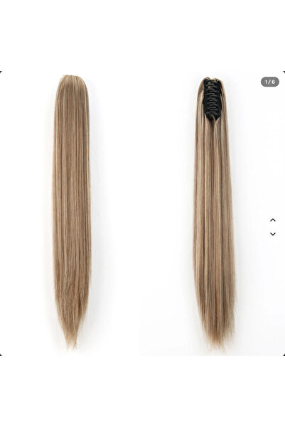 hair Set 2 x Coada de Par cu Cleste 70cm - Blond suvitat mixt #M12-613