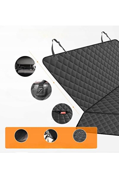 NO BRAND Scaun auto pentru câine pentru bancheta din spate - protector, unive...