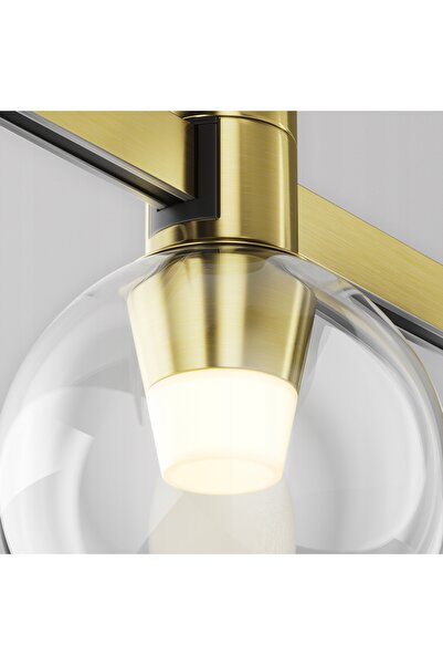 NO BRAND Maytoni BUBBLE lampă magnetică de șină LED 3W 2700K alamă