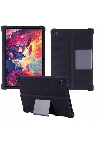 NO BRAND Husă din silicon cu suport pentru Lenovo Tab Plus TB351FU 11.5" 2024