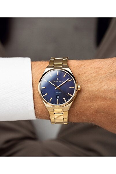 NO BRAND Ceas pentru bărbați DESTELL Aries Sapphire Destell-AR404-34-204S