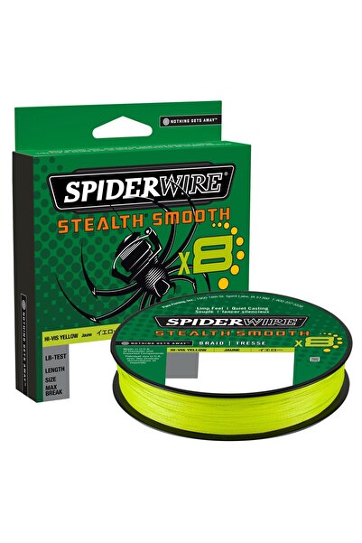 NO BRAND SPIDERWIRE STEALTH SMOOTH X8 PE-0,19mm Fir împletit