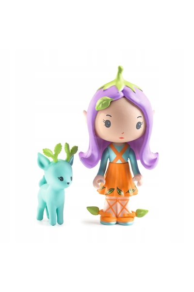 djeco TINYLY Puzzle tekturowe SCENOGRAFIA LILY + figurine 6938