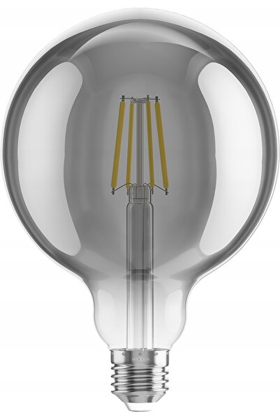 Mexen VINTIS Bec LED cu filament 6X E27 G125 6W Cald 2700K 510 LM Fumuriu