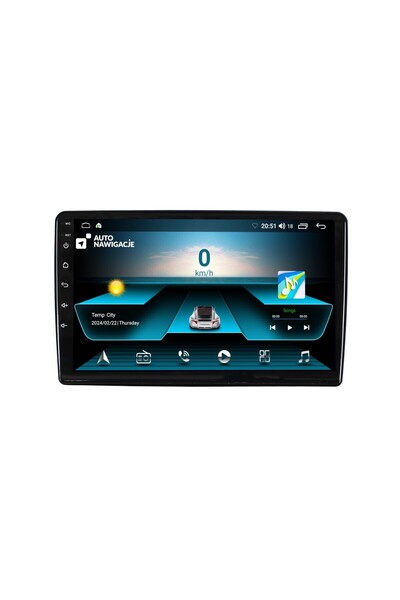 NO BRAND RADIO NAVIGAȚIE GPS UNIVERSALĂ ANDROID 10 INCH 1DIN 2GB 64GB