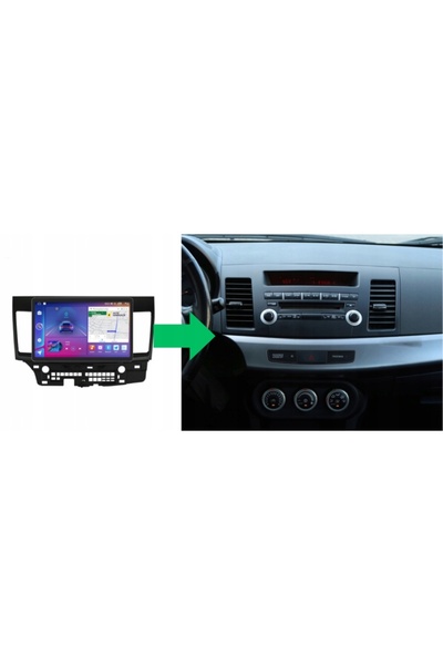 NO BRAND RADIO NAVIGAȚIE GPS MITSUBISHI LANCER VIII 2007-2016 ANDROID 11,5 INCH